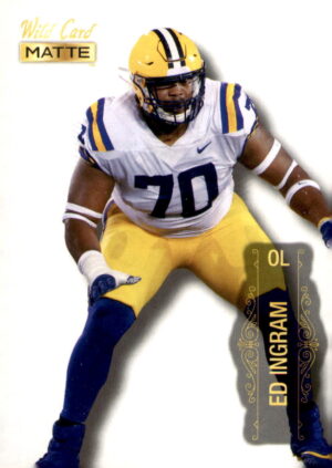 2022 Wild Card Matte #MB-42 Ed Ingram White
