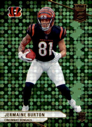 2024 Donruss Elite #176 Jermaine Burton Green Disco