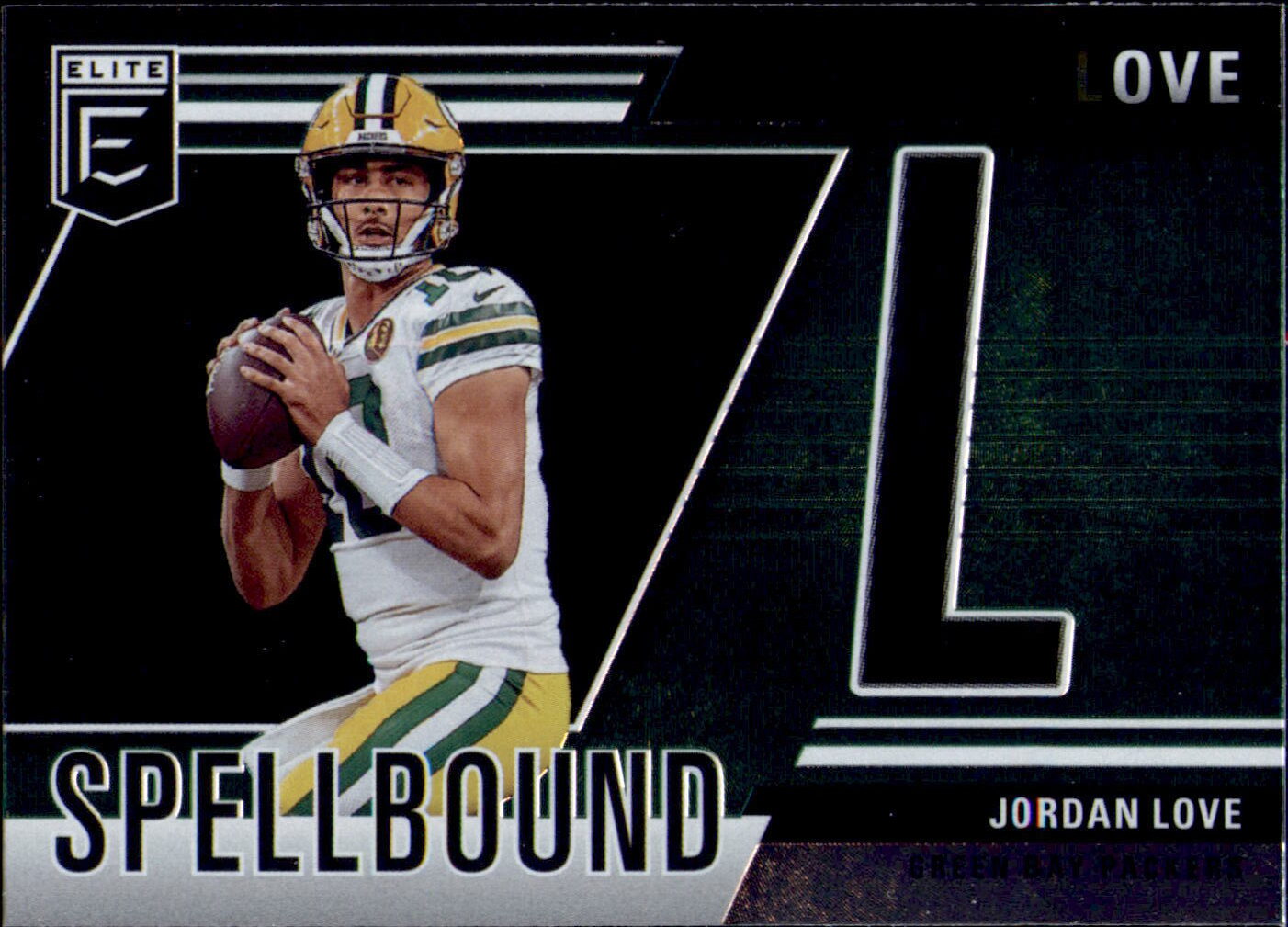 2024 Donruss Elite #27 Jordan Love Spellbound Green