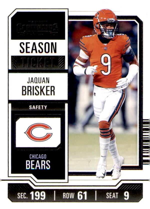 2023 Panini Contenders #19 Jaquan Brisker Season Ticket Retail