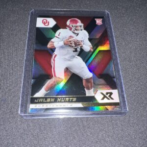 2020 Panini Chronicles Draft Picks Jalen Hurts XR Rookie Card. Card #14. SBMVP!