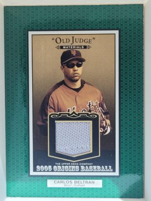 2005 Upper Deck Origins Old Judge #OJ-CB Carlos Beltran