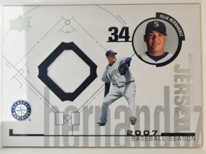 2008 Upper Deck Game Worn Jersey #98-FH Felix Hernandez