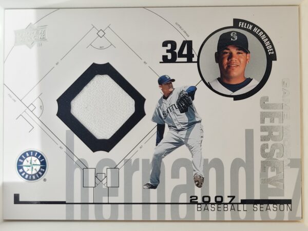 2008 Upper Deck Game Worn Jersey #98-FH Felix Hernandez
