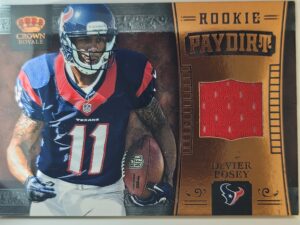 2012 Crown Royale Rookie Paydirt #11 DeVier Posey