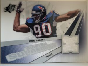 2006 SPx Rookie Swatch Supremacy #SW-MW