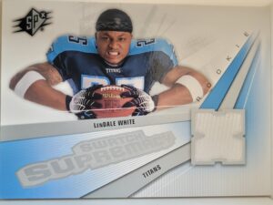 2006 SPx Rookie Swatch Supremacy #SW-LW LenDale White