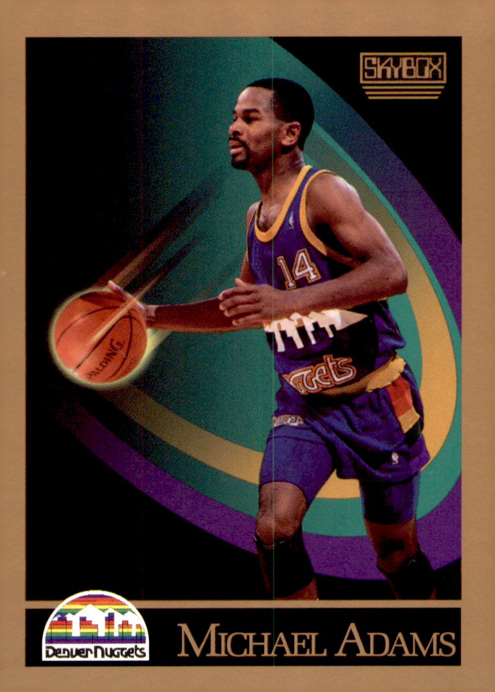 1990-91 SkyBox #71 Michael Adams