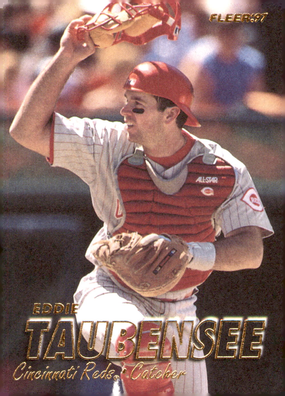 1997 Fleer #306 Eddie Taubensee