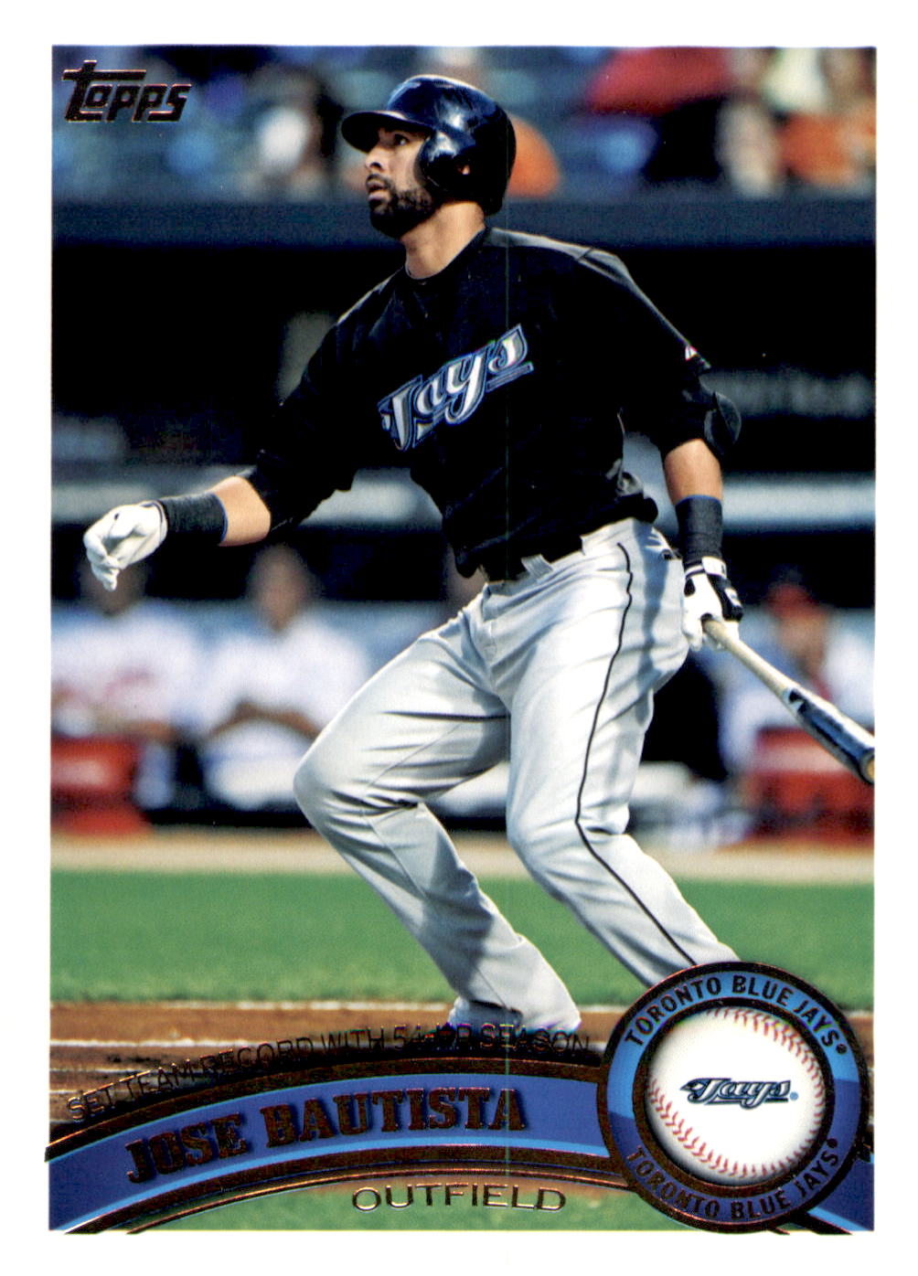 2011 Topps #346 Jose Bautista