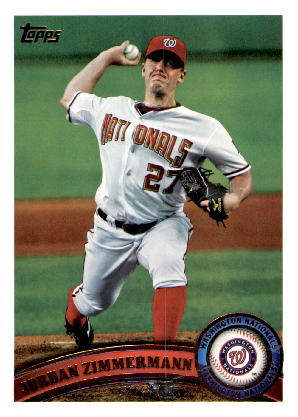 2011 Topps #566 Jordan Zimmermann