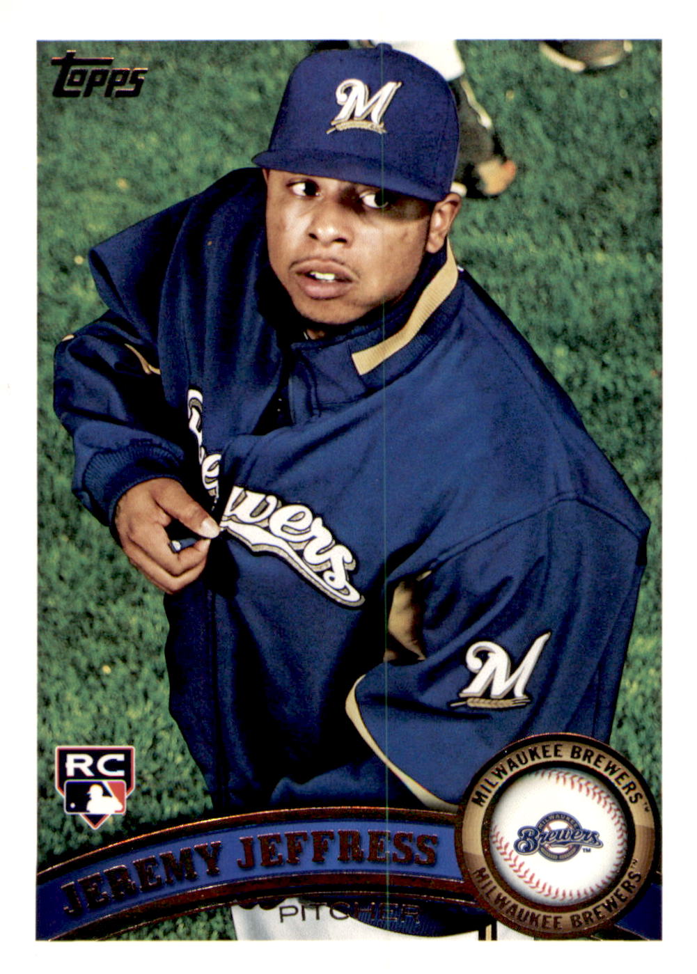 2011 Topps #143 Jeremy Jeffress Rookie