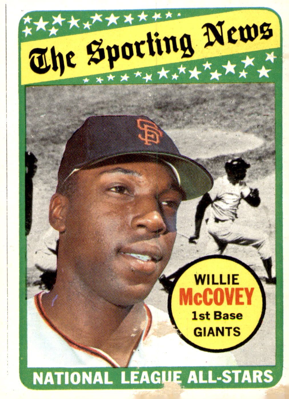 1969 Topps #416 Willie McCovey