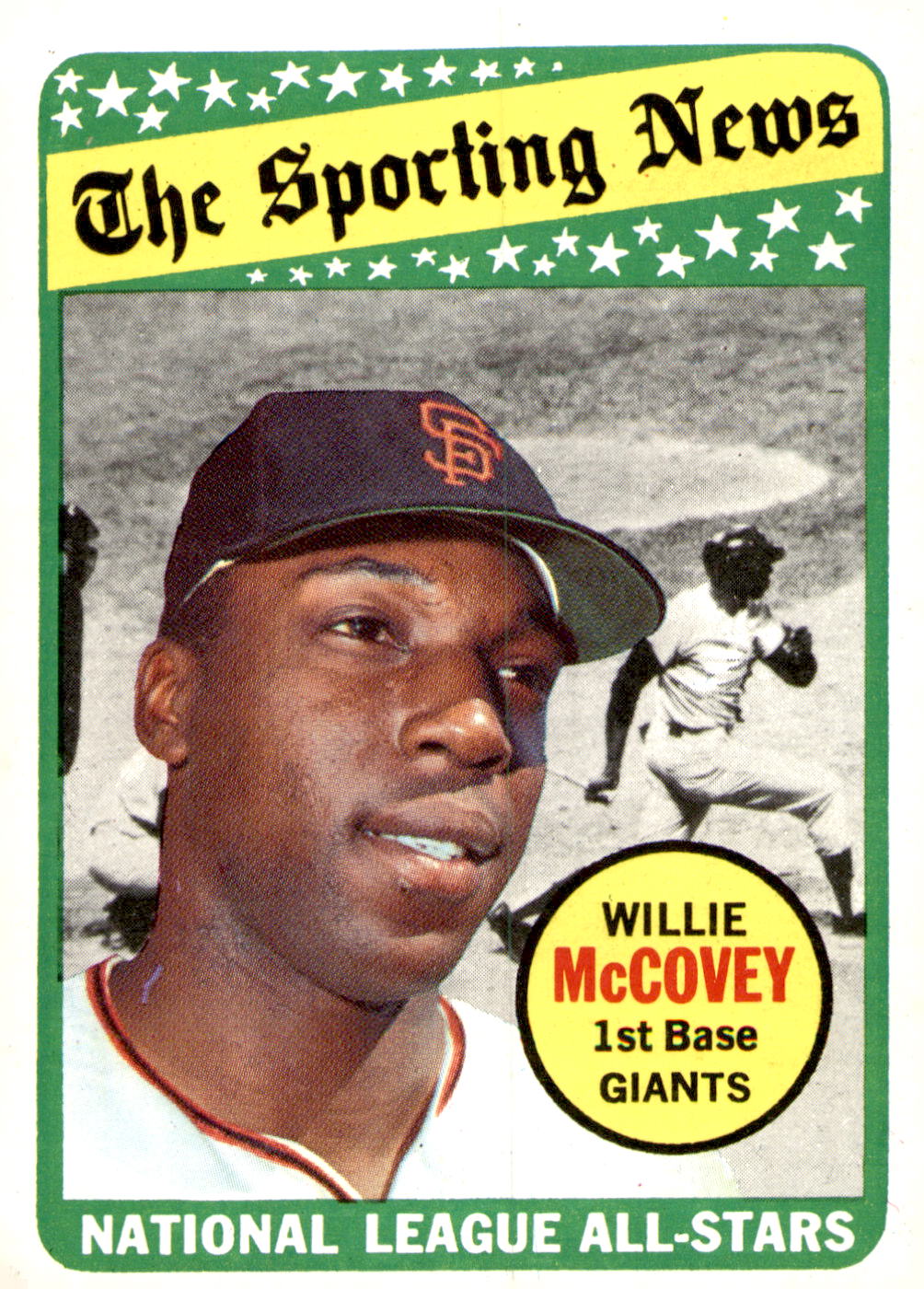 1969 Topps #416 Willie McCovey
