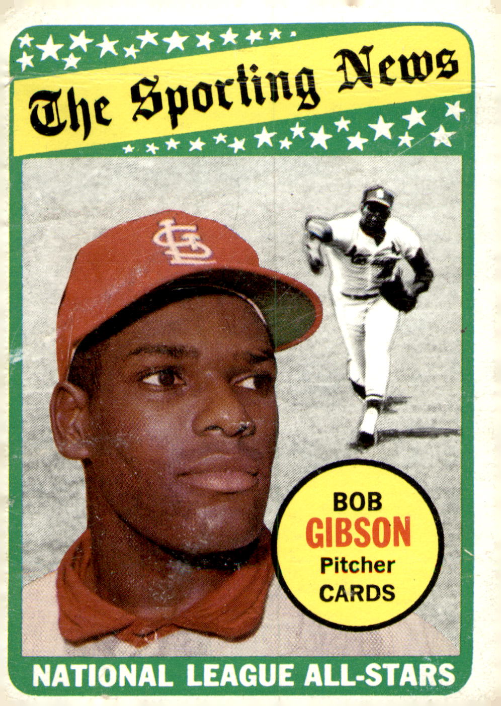 1969 Topps #432 Bob Gibson