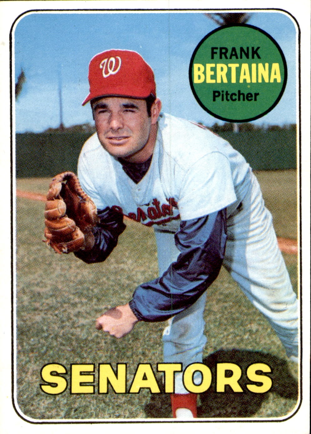 1969 Topps #554 Frank Bertaina