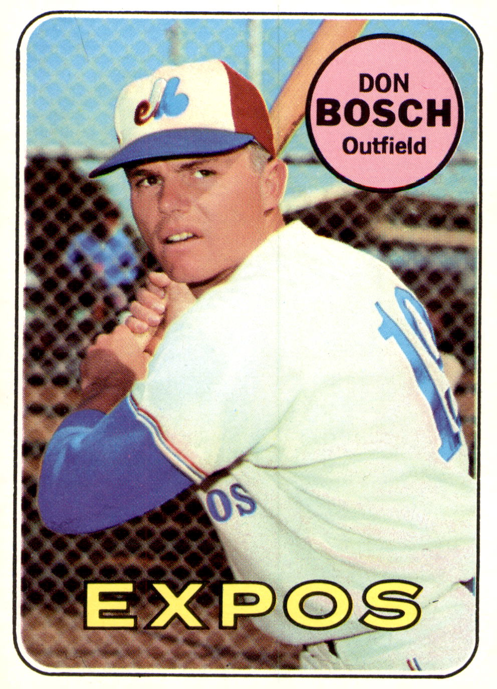 1969 Topps #578 Don Bosch