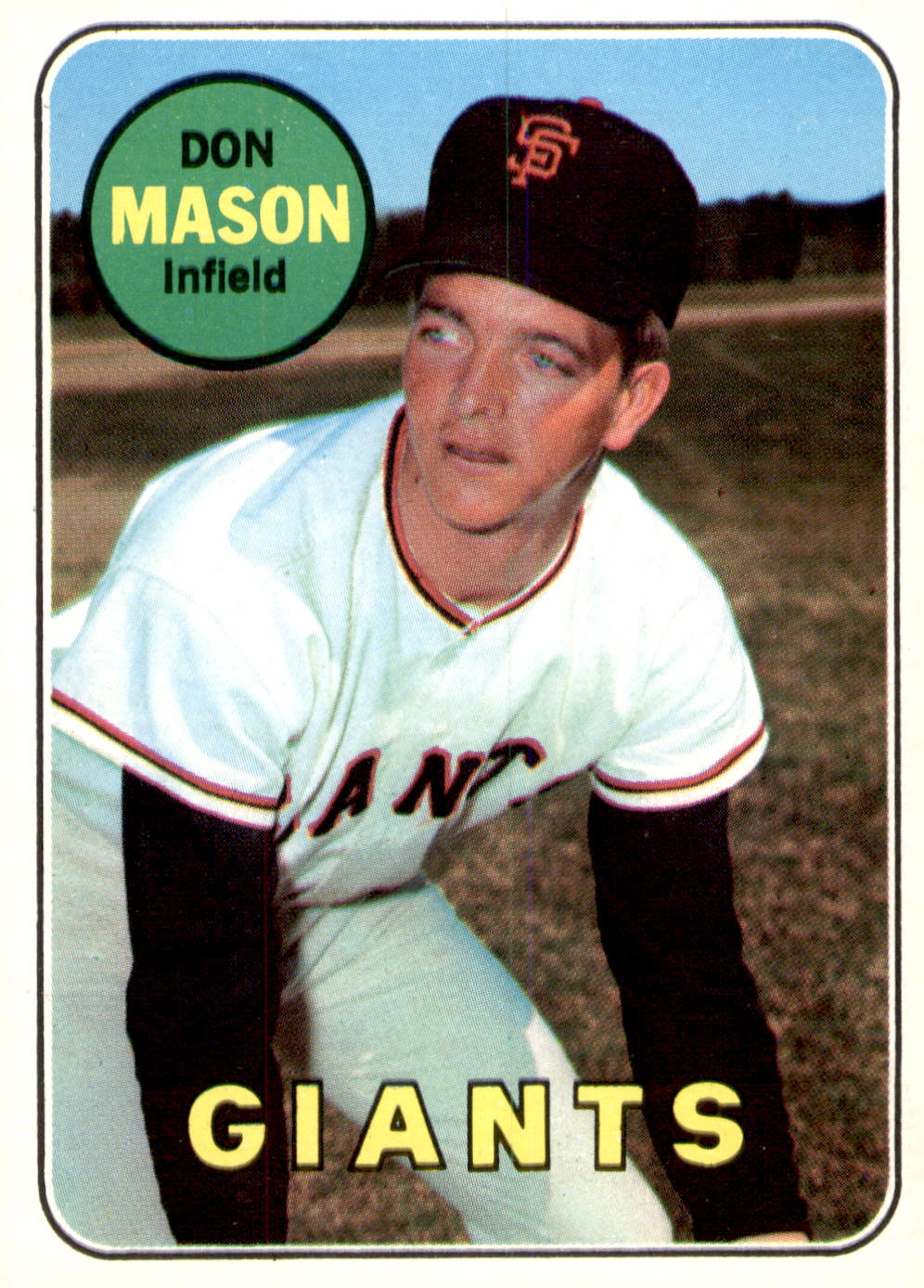 1969 Topps #584 Don Mason