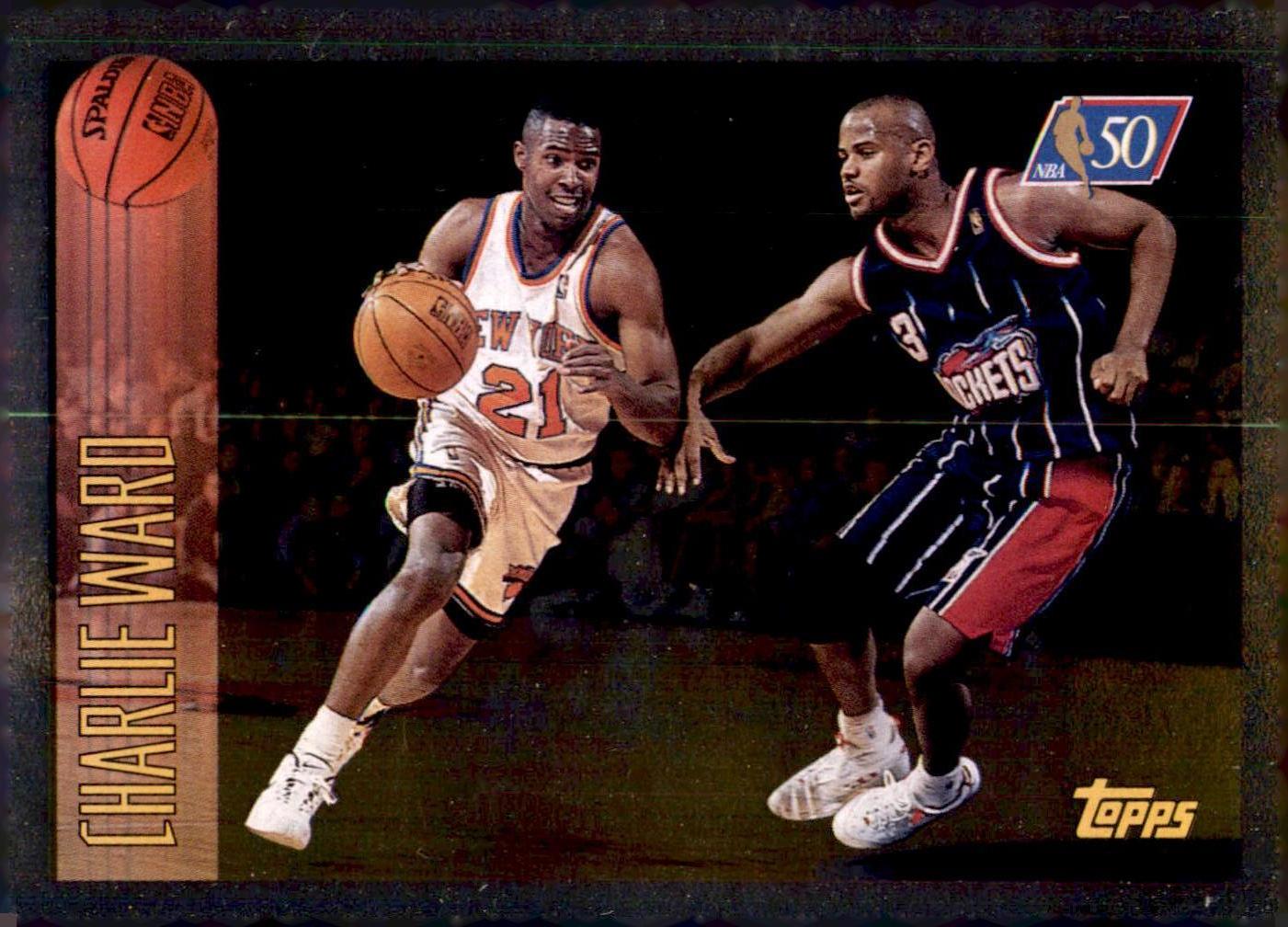1996-97 Topps #165 Charlie Ward