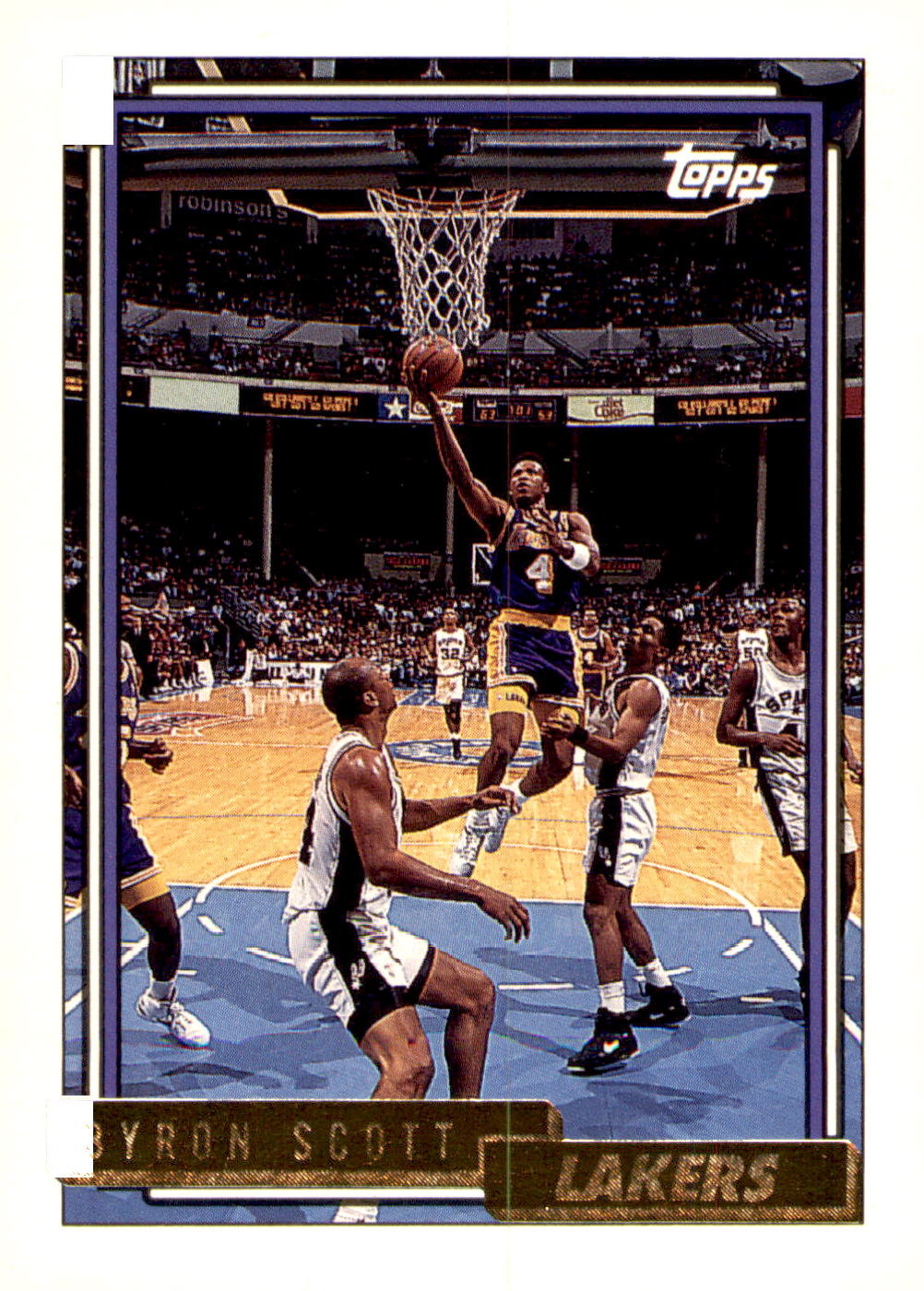 1992-93 Topps #47 Byron Scott