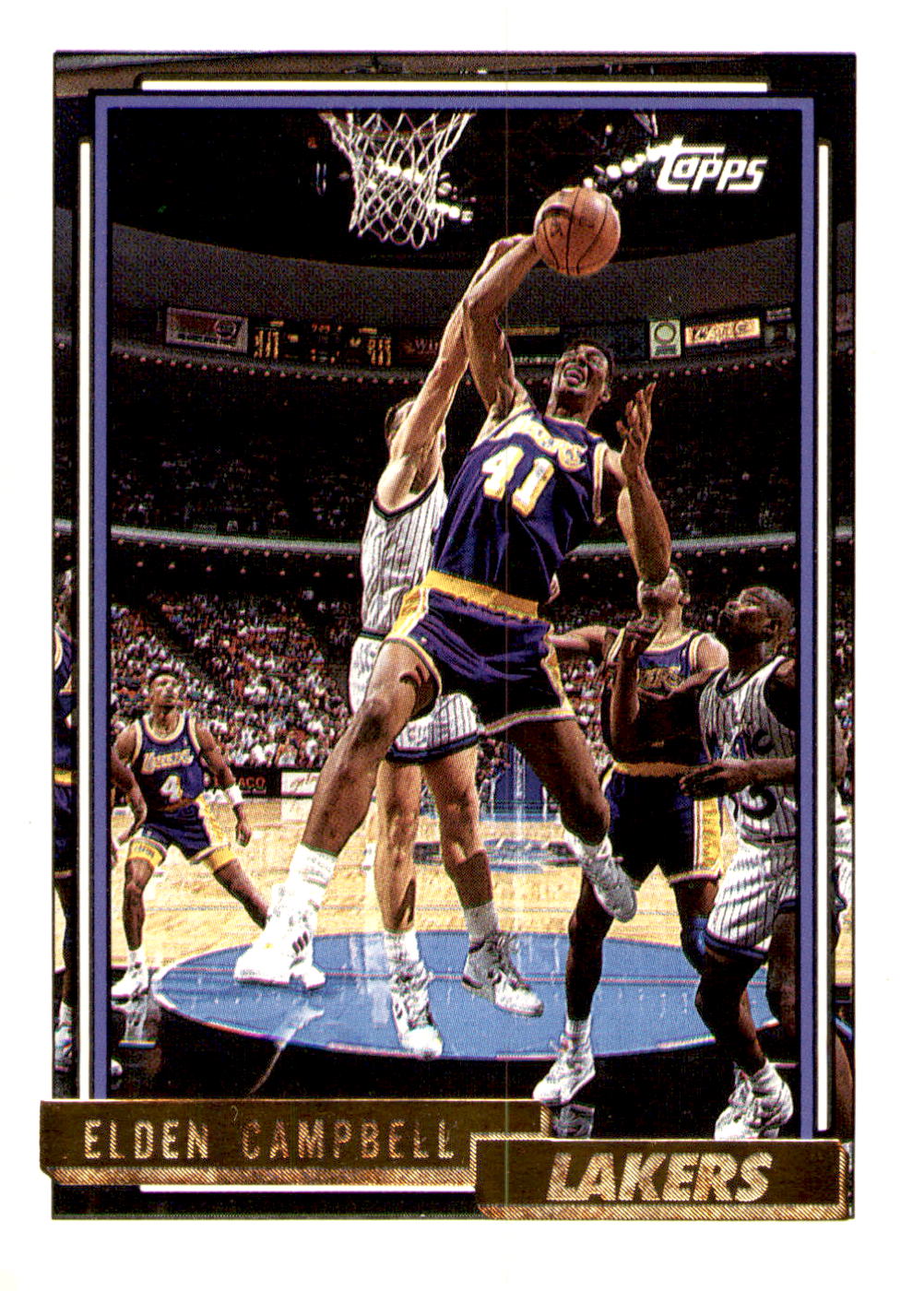 1992-93 Topps #150 Elden Campbell