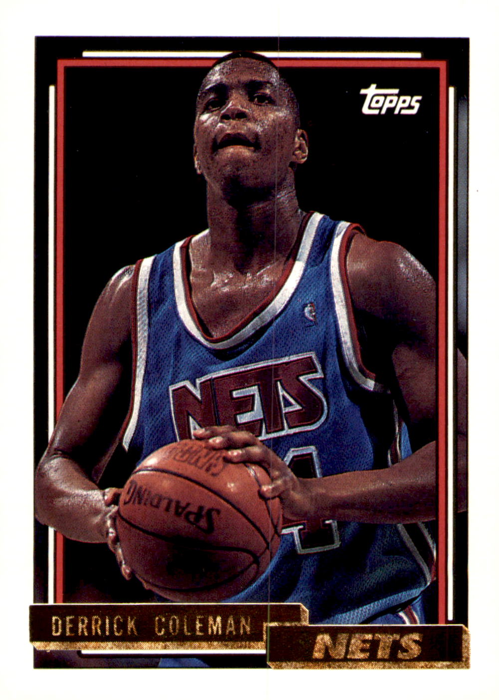 1992-93 Topps #230 Derrick Coleman