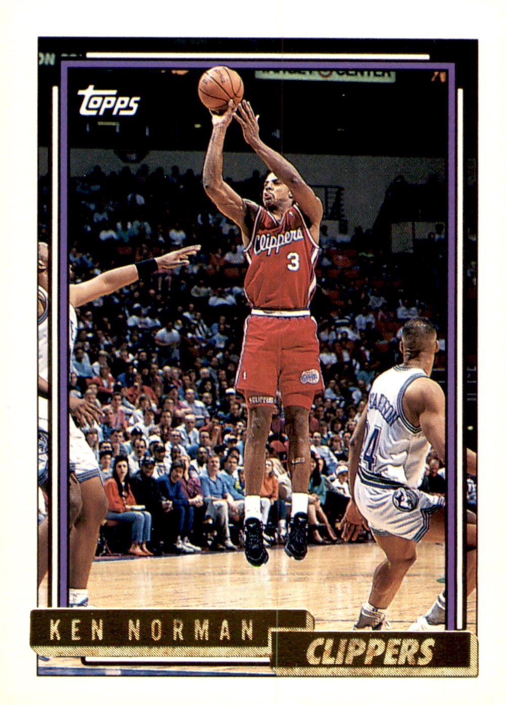 1992-93 Topps #7 Ken Norman