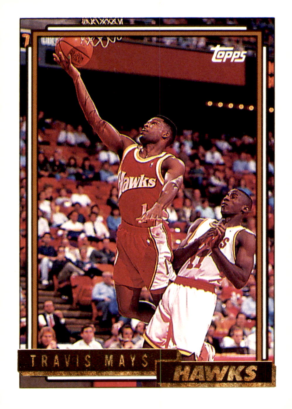 1992-93 Topps #252 Travis Mays