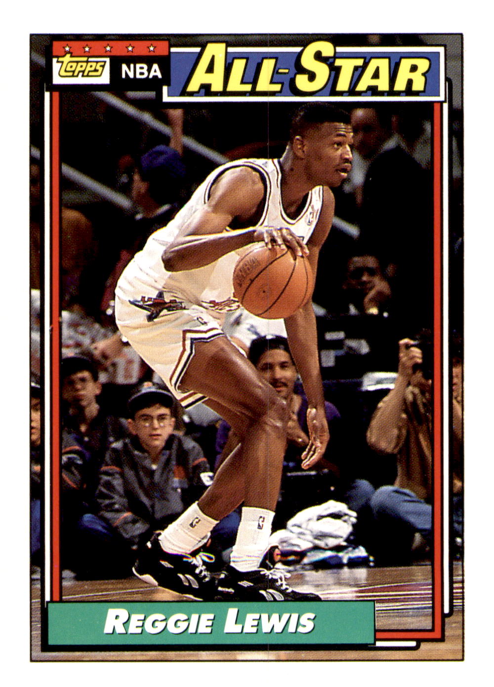 1992-93 Topps #104 Reggie Lewis