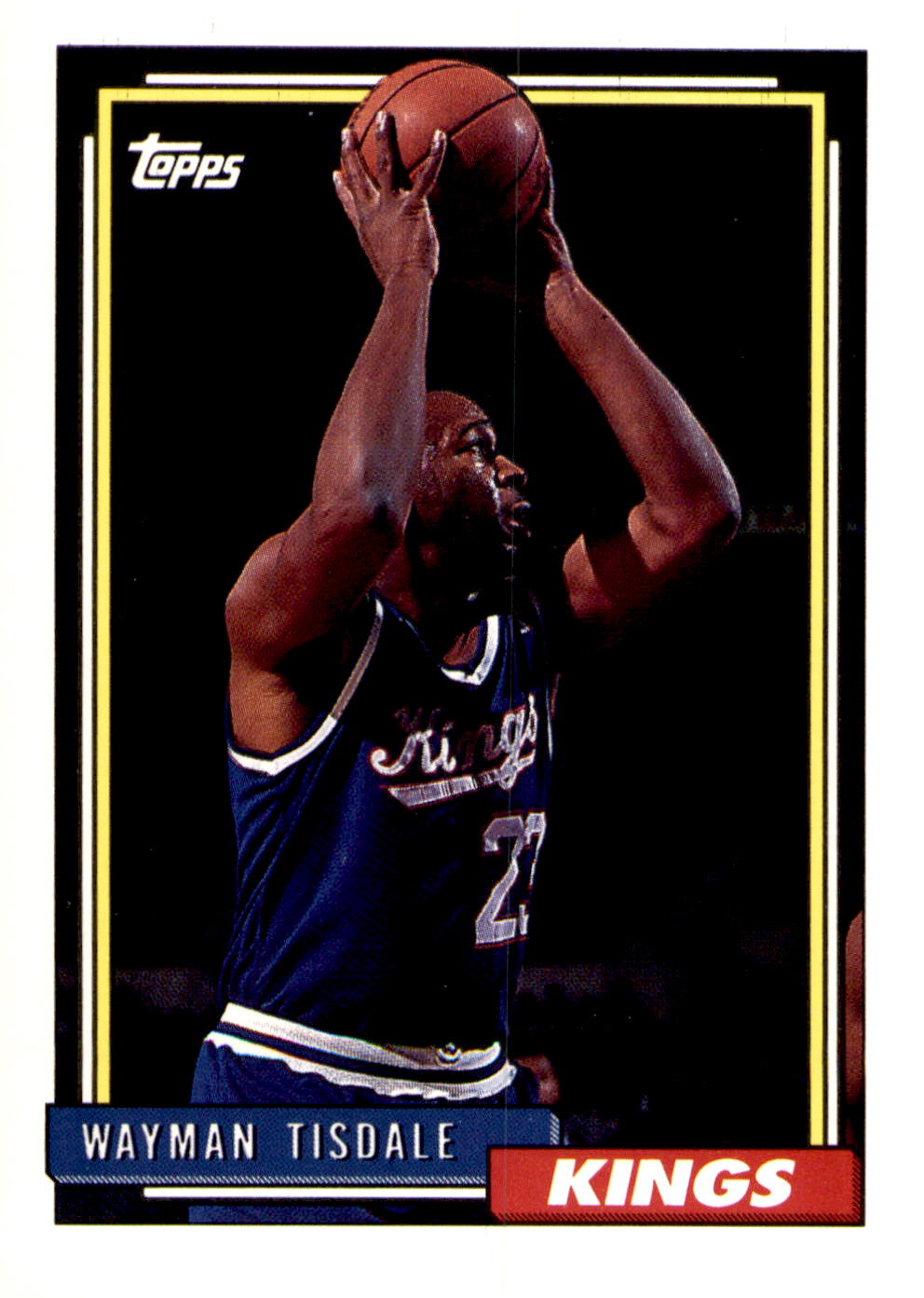 1992-93 Topps #282 Wayman Tisdale
