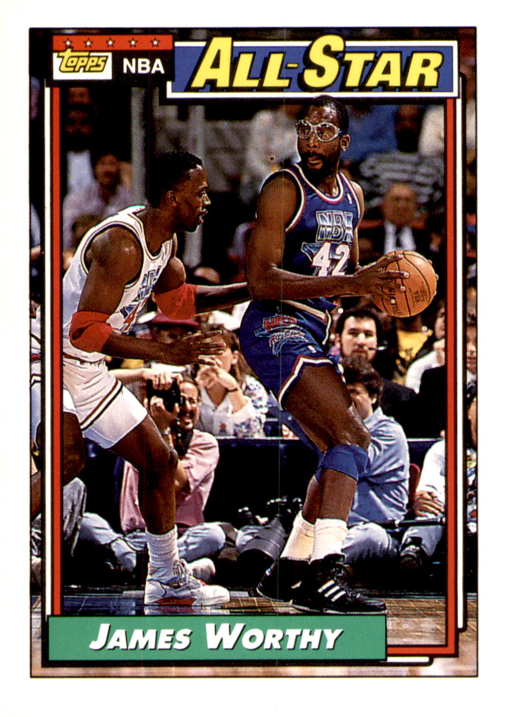 1992-93 Topps #108 James Worthy