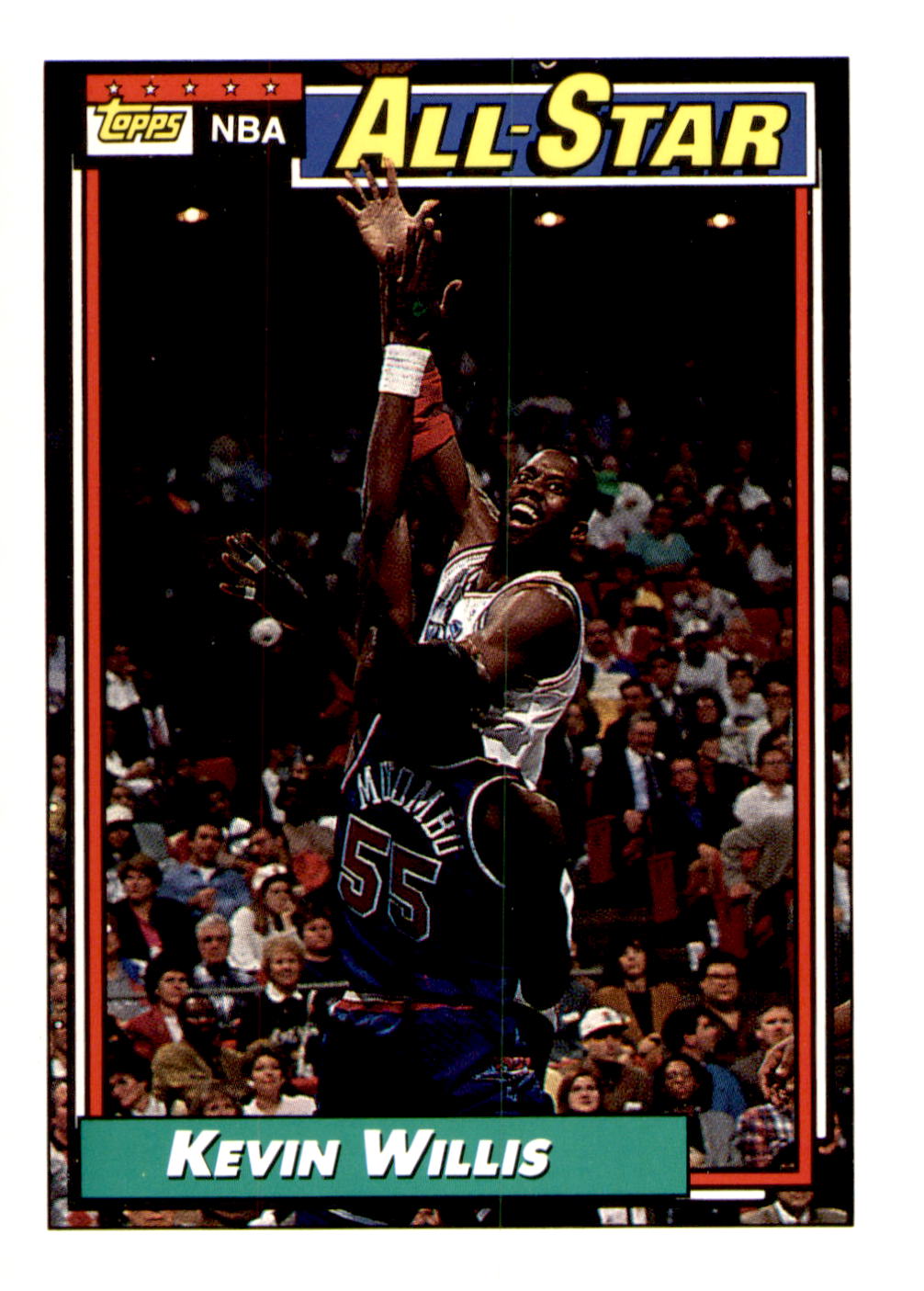1992-93 Topps #109 Kevin Willis