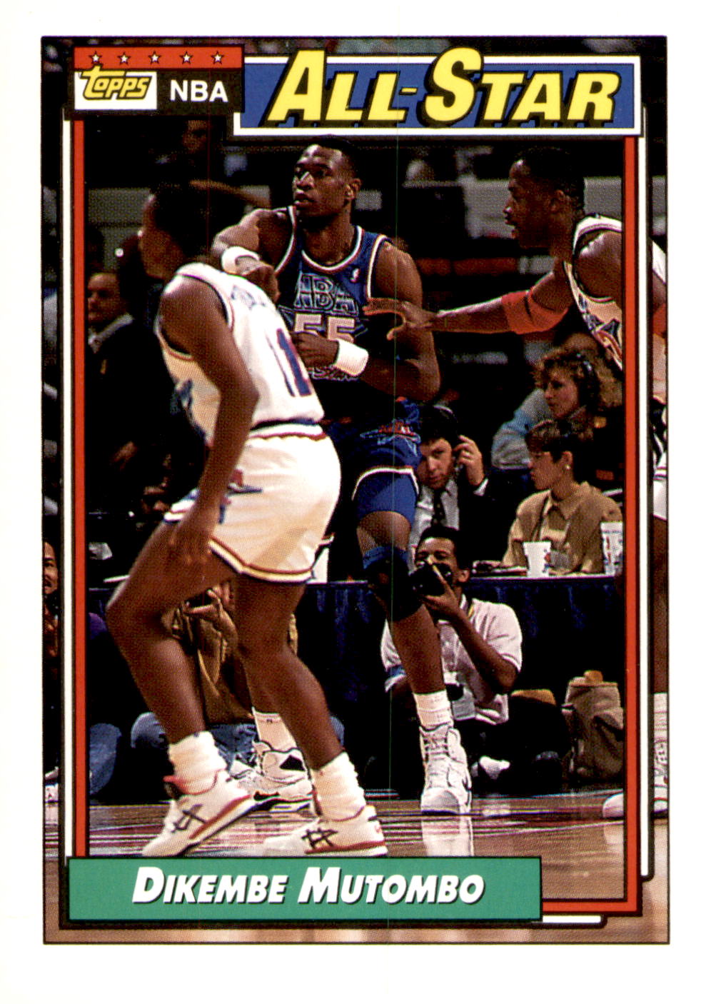1992-93 Topps #110 Dikembe Mutombo