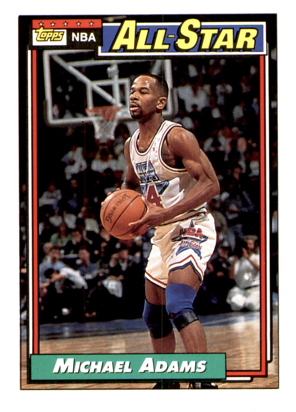 1992-93 Topps #114 Michael Adams