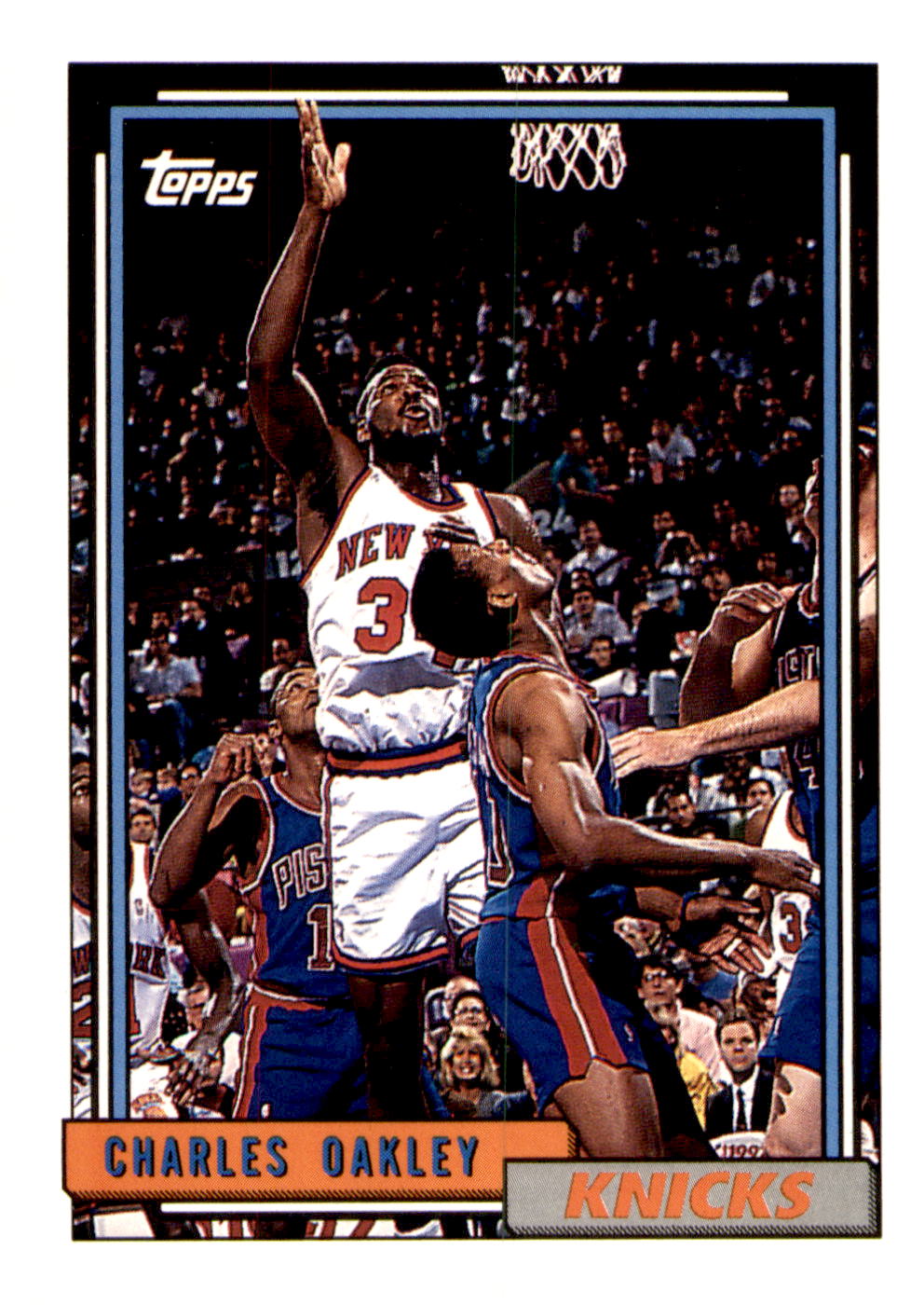 1992-93 Topps #127 Charles Oakley