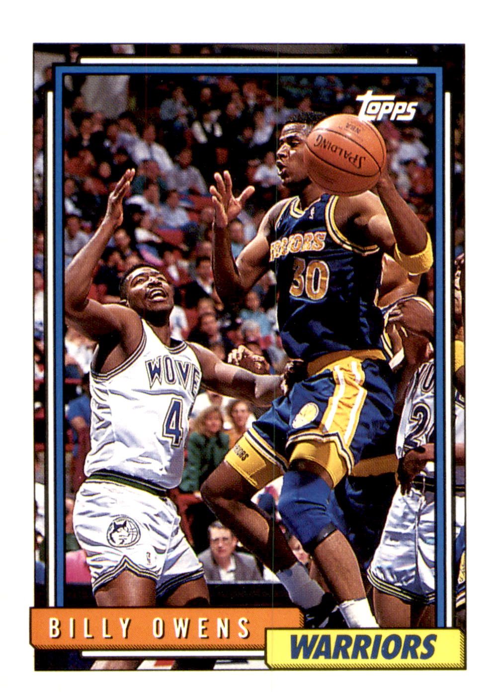 1992-93 Topps #129 Billy Owens
