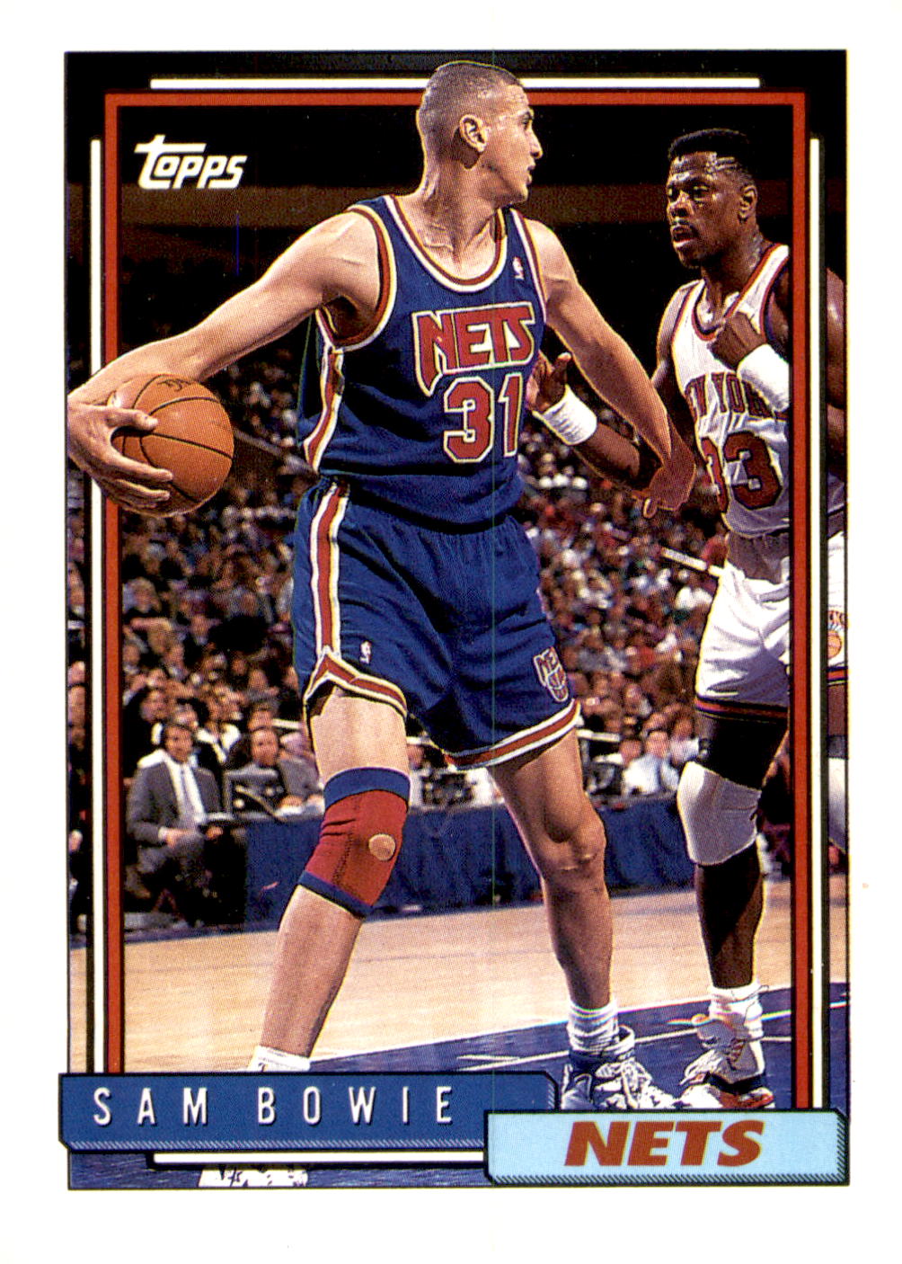 1992-93 Topps #132 Sam Bowie