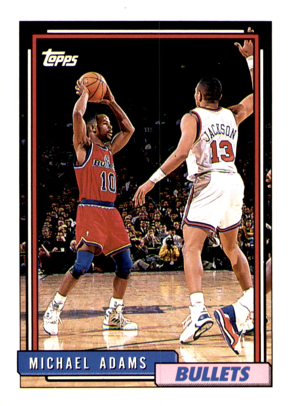 1992-93 Topps #67 Michael Adams