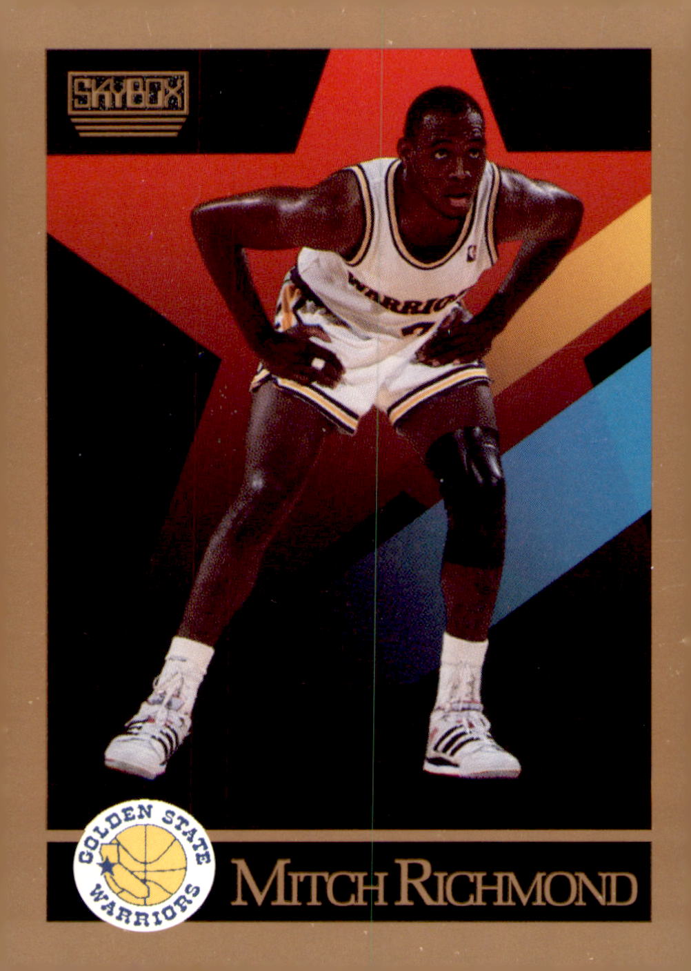 1990-91 SkyBox #100 Mitch Richmond