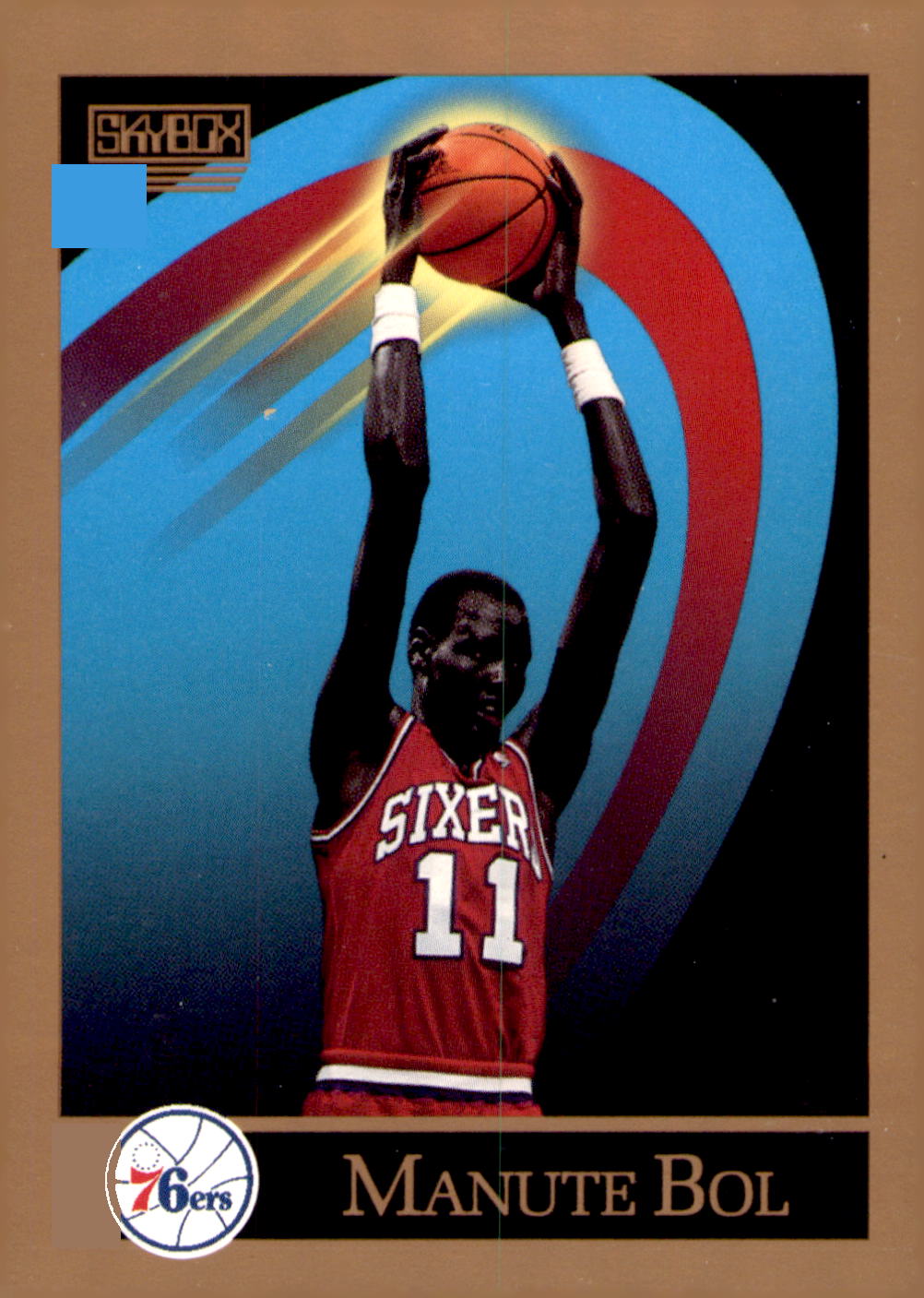 1990-91 SkyBox #403 Manute Bol