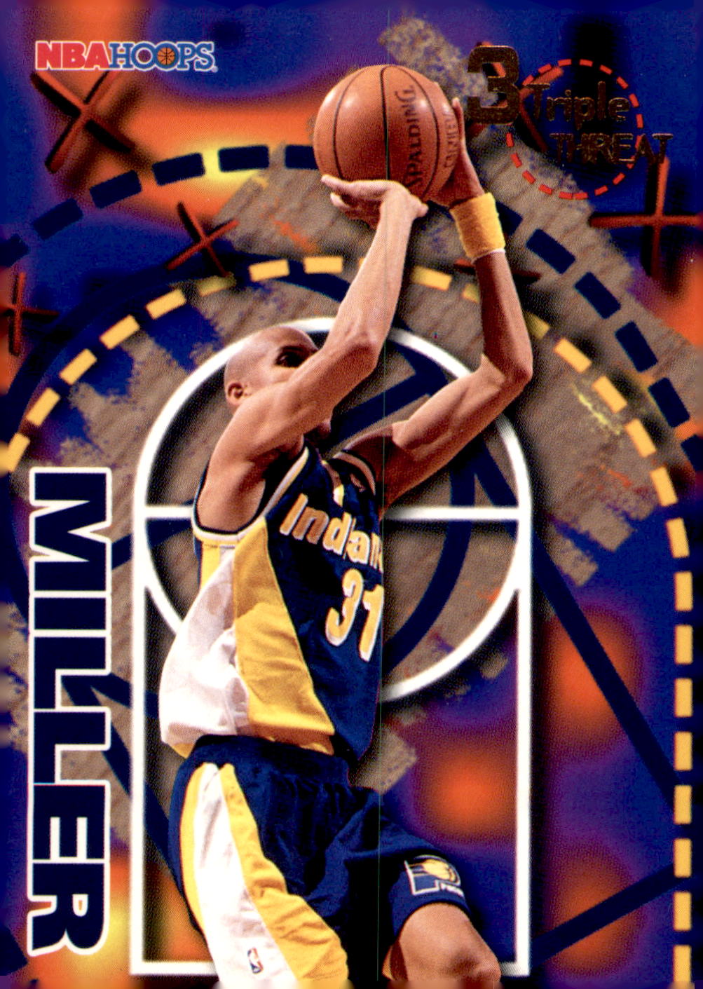 1995-96 Hoops #245 Reggie Miller