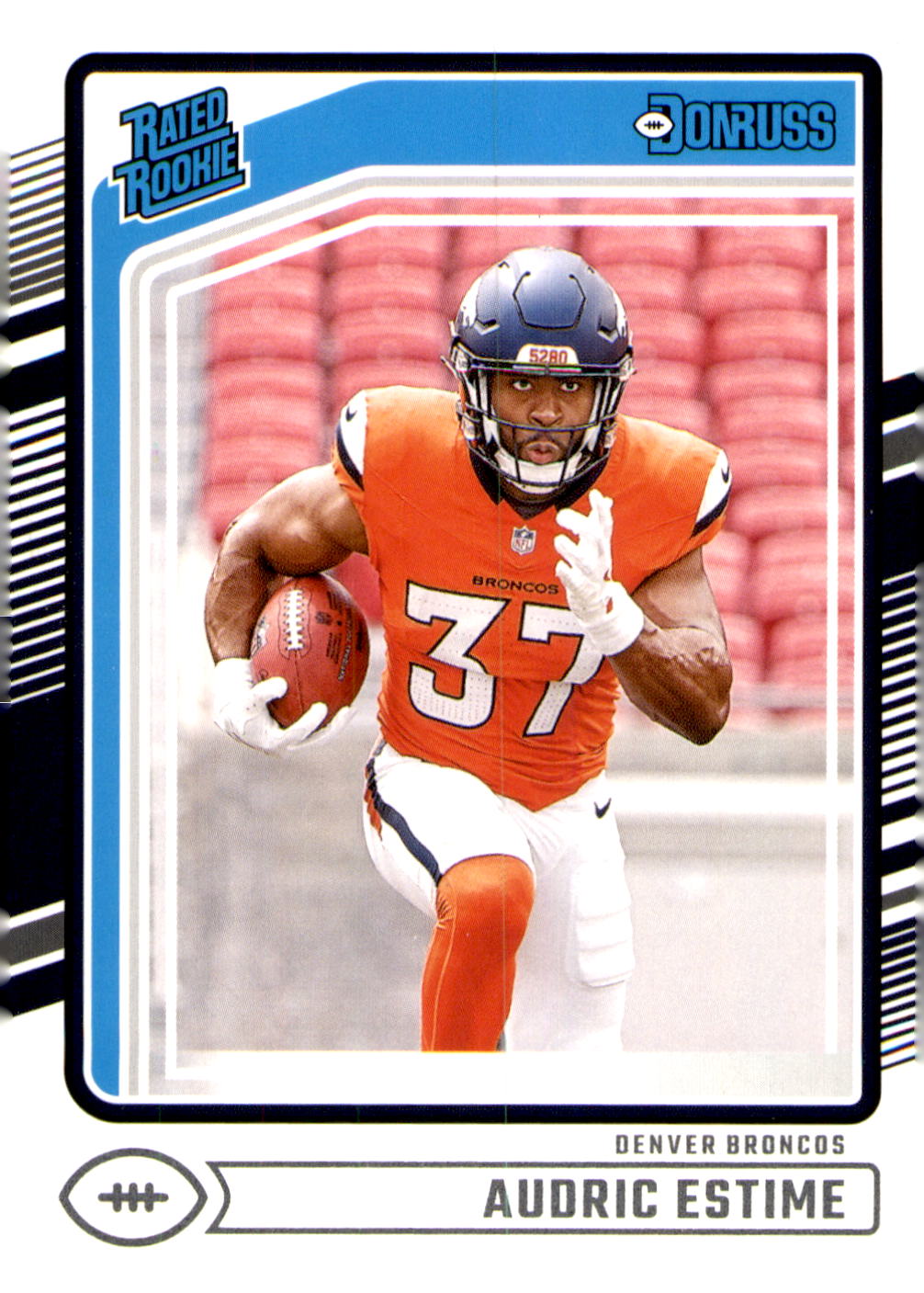 2024 Donruss #335 Audric Estime Rookie