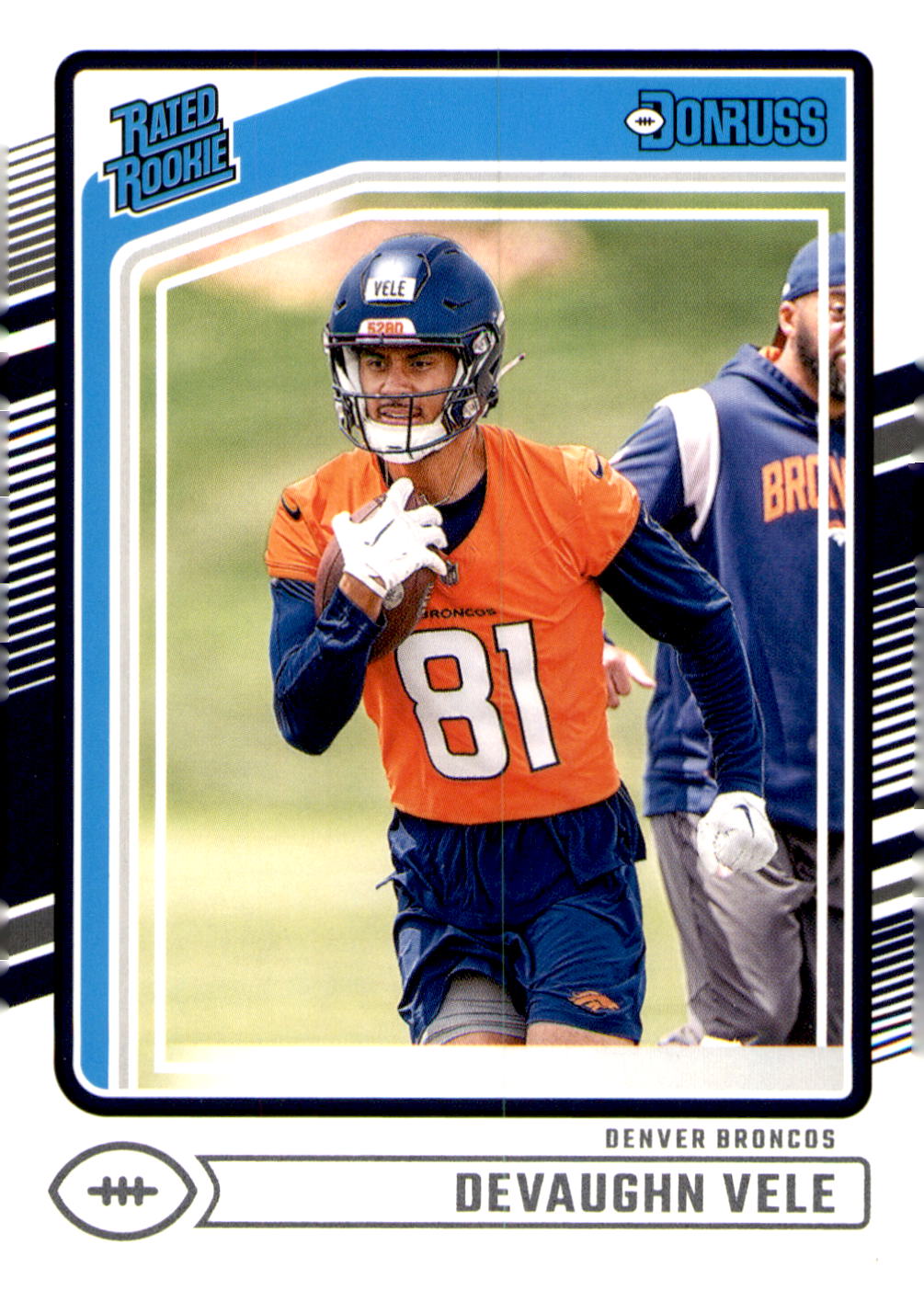 2024 Donruss #395 Devaughn Vele Rookie