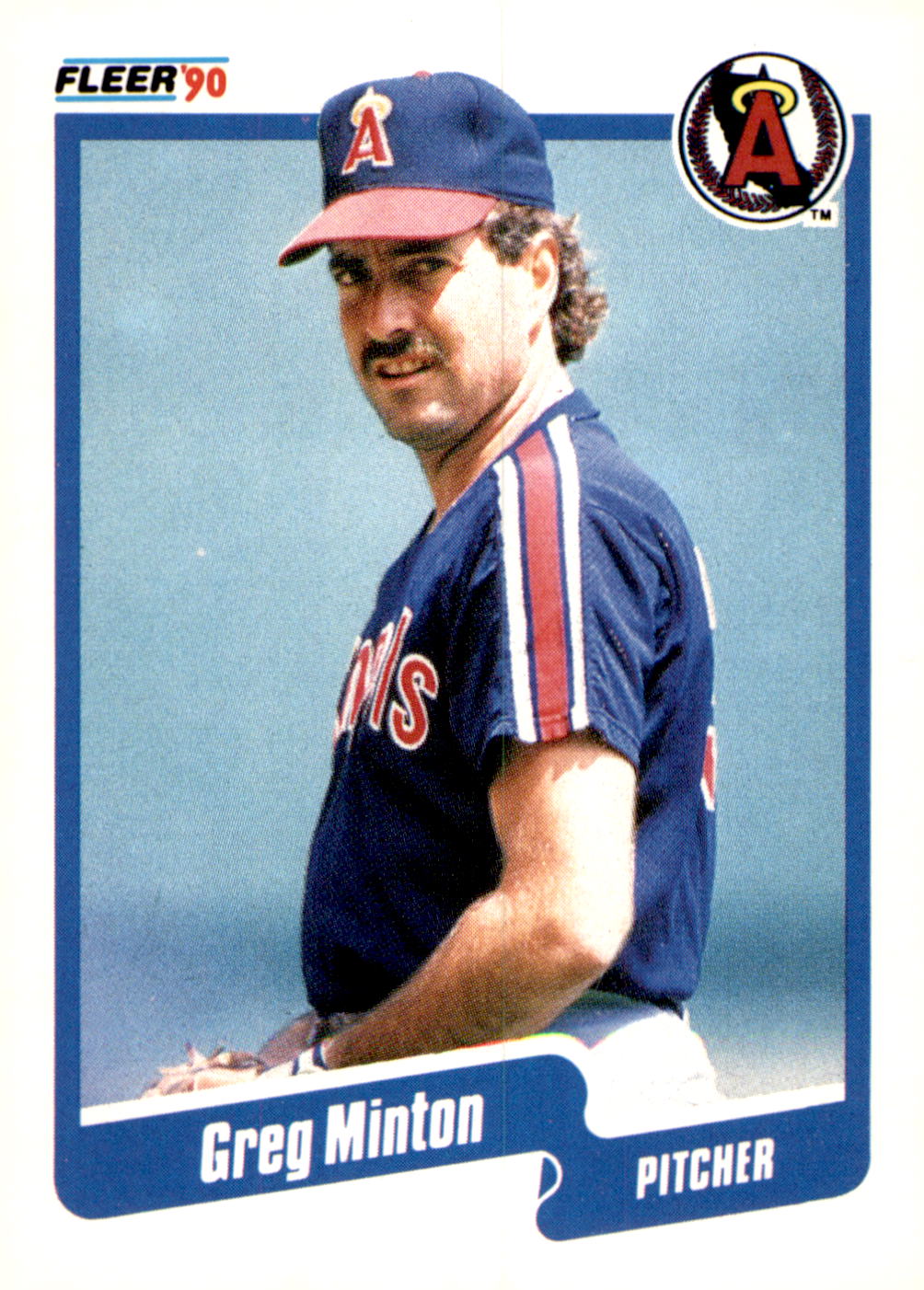 1990 Fleer Canadian #140 Greg Minton