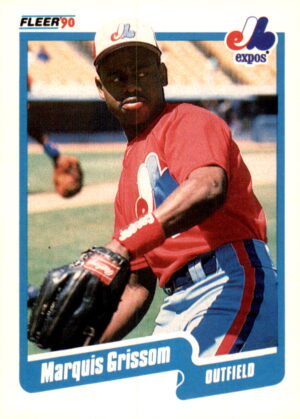 1990 Fleer Canadian #347 Marquis Grissom
