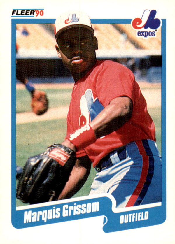 1990 Fleer Canadian #347 Marquis Grissom