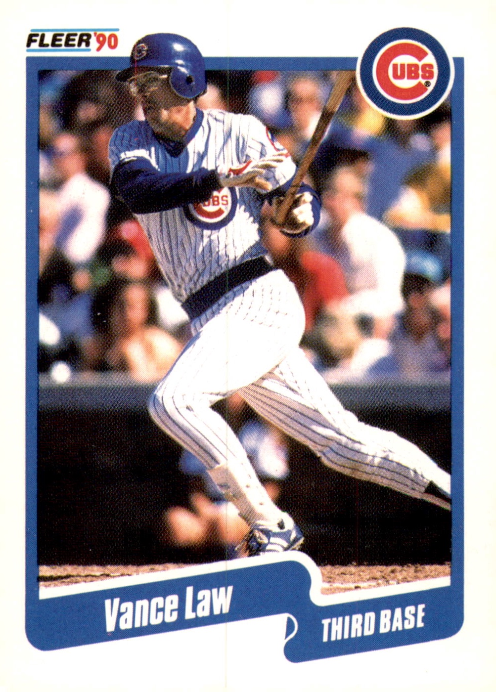 1990 Fleer #36b Vance Law