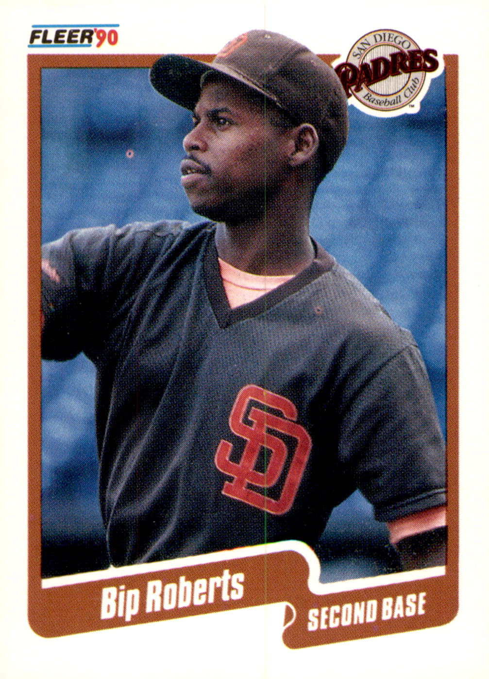 1990 Fleer #166 Bip Roberts