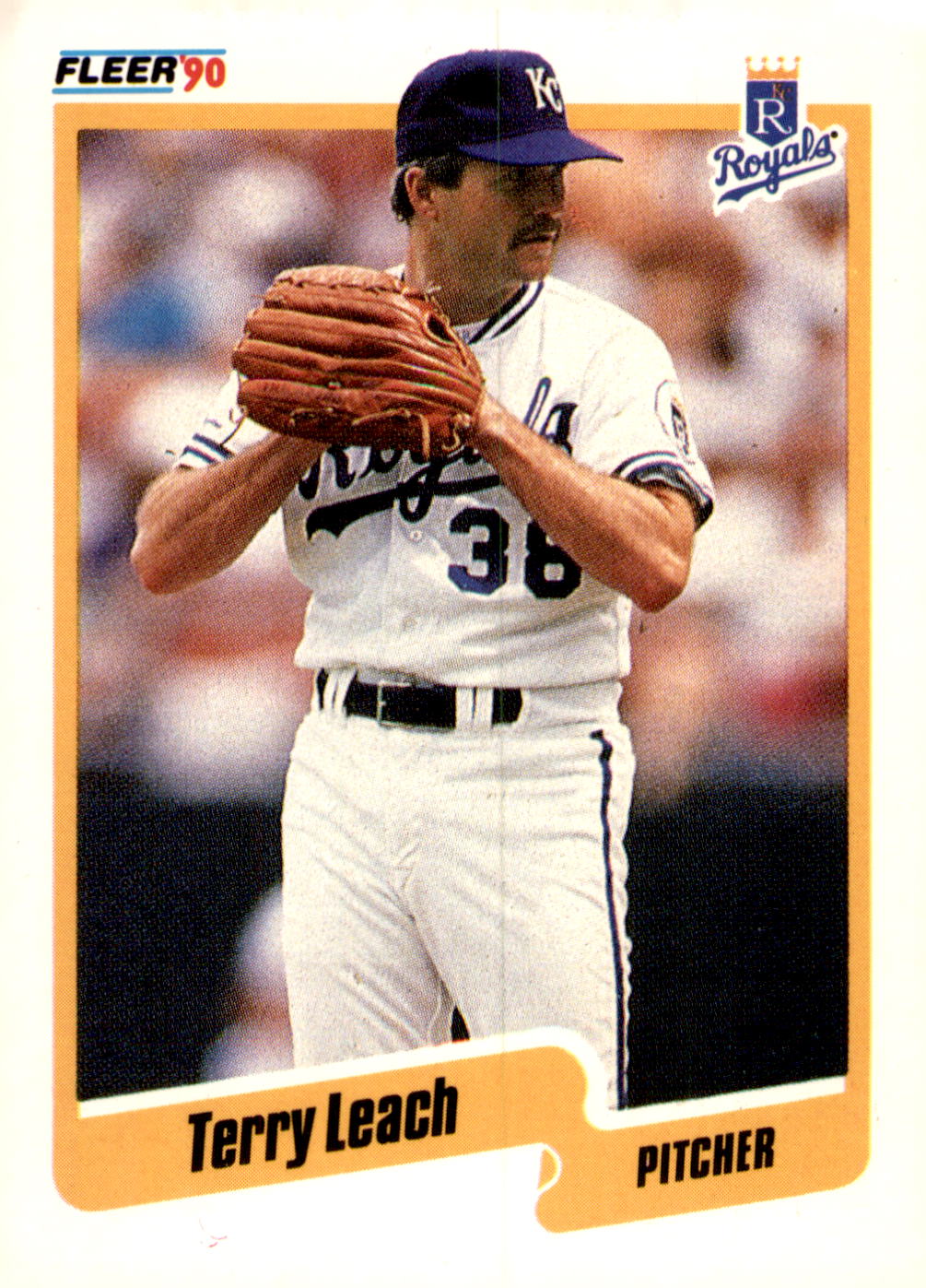 1990 Fleer Canadian #111 Terry Leach
