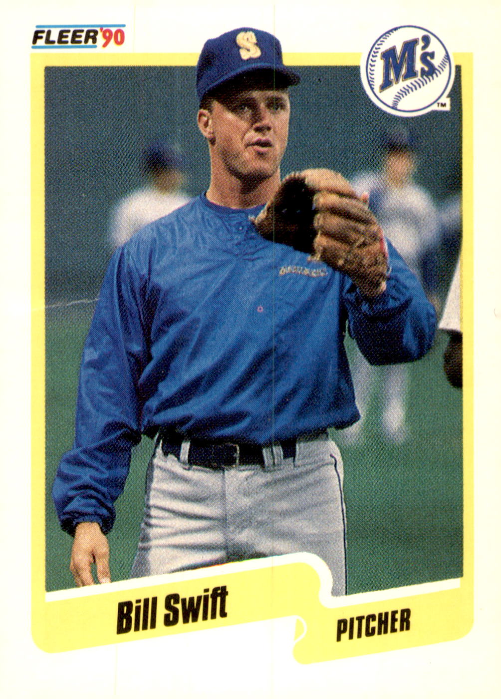 1990 Fleer #526b Bill Swift